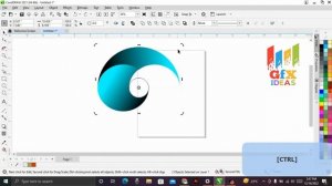 How To Create 3D Gradient logo in CorelDraw | Easy tutorial | GFX ideas |