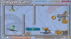 Прохождение Сломай робота (большевзрывов) / Crash the robot walkthrough (explosive edition)