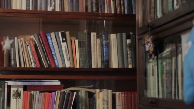 Книги в книжном шкафу, book shelves creative coomons смотреть онлайн