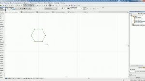 Архикад 19.  Свой образец штриховки-3 (шестиугольная плитка)