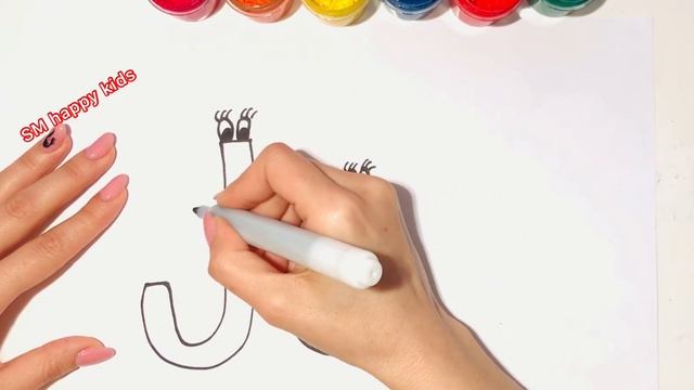 #Howtodraw#kids#alphabet   Let’s To Draw The Alphabet (даваитй научимся писать алфавит)