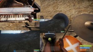 Rust Instruments but they are all played at the same time