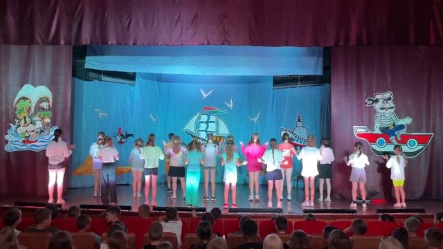 Танец "Сердце открой" - ДОЛ "Голубое озеро"