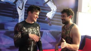 Актеры шутят после тренировки. Олег Гаас и Антон Филипенко. Отзывы. Fit-Fight Сергея Заяшникова