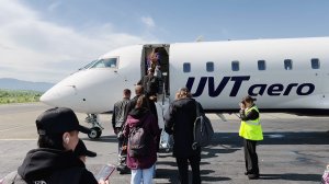 Полет из Горно-Алтайска в Омск UVT-aero