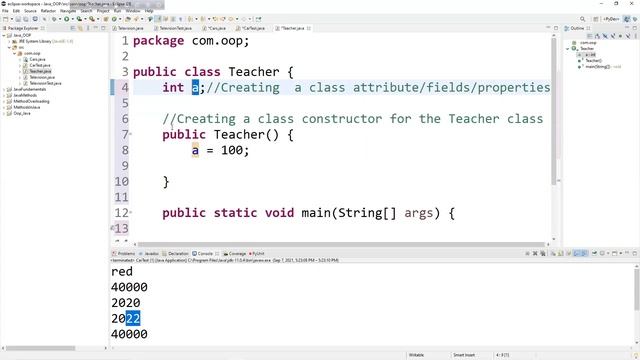 CONSTRUCTOR IN JAVA|JAVA TUTORIAL FOR BEGINNERS|CORE JAVA|PART-