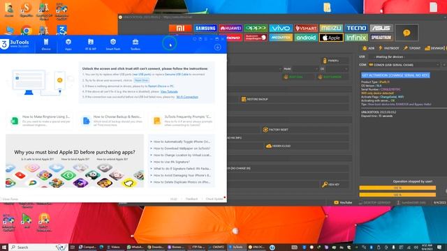Ipad 5th 9.7 IOS 16.6 iCloud Bypass Hello Screen, Ipad A1822 IOS 16.6 Unlock iCloud Unlock Tool