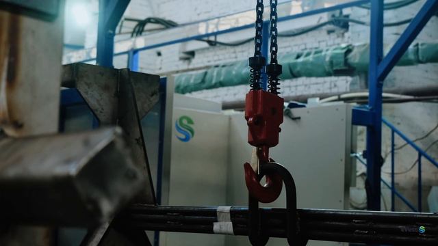 Aвтоматическая гальваническая линия нанесения конверсионных покрытий на изделия из стали смотреть онлайн