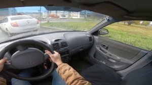 Hyundai Accent POV Test Drive