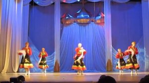 Коллектив народного танца "Фантазия". "Юбилейная плясовая"