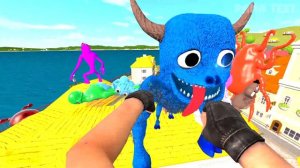🏡 WUHU TOWN POPPY PLAYTIME CHAPTER 3 DOGNAP CATNAP VS ALL GARTEN OF BANBAN SPARTAN KICKING GMOD !?