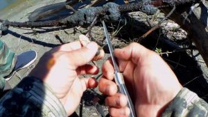 Вот это рыбалка! Достал корягу из реки со своими приманками
