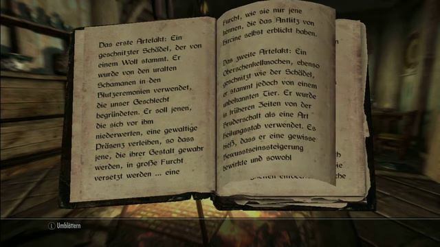 Lets Read: Skyrim 182 German - Die Totems von Hircine
