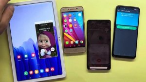 Samsung Galaxy Tab A7 Calling Samsung Galaxy S10+ Incoming Call / FAKE CALL HUAWEI Y5 2 and OPPO A5