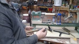 Токарный по дереву с коллекторным двигателем