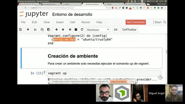 [Escuela de Hackers] Sesión 2: un Branching model con Git y Entornos de desarrollo смотреть онлайн