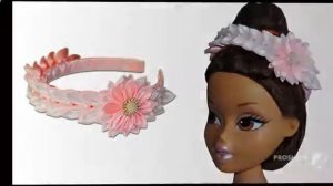 Ободок из цветов на голову. Как сделать ободок из цветов на голову. DIY. МК.