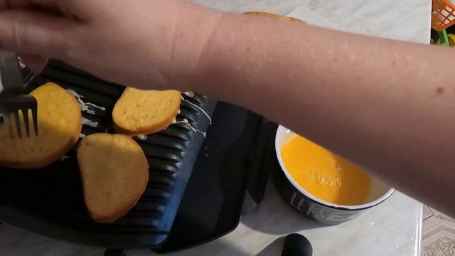 Гренки на гриле Tefal Optigrill Smart!