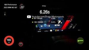 745 PS BMW M2 G87 RWD Stage 2 | 100-200 & 200-250 km/h | 60-130 & 100-150 mph