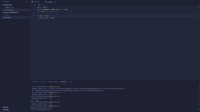 Основы Python за 20 минут