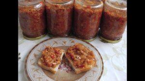 ИКРА БАКЛАЖАННАЯ !!! БЕСПОДОБНО ВКУСНЫЙ  РЕЦЕПТ !!!