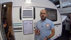 Самый легкий прицеп от Adria - Aviva 360 DD. до 750 кг, категория В. Обзор на выставке.