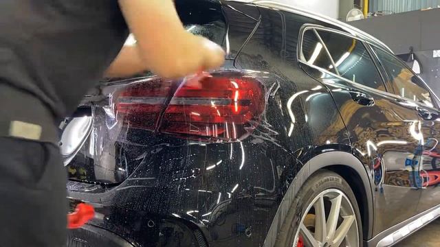 Tail Light tint with PPF STEK DynoSmoke film | PPF Tailight Smoke wrap | MERCEDES GLA смотреть онлайн