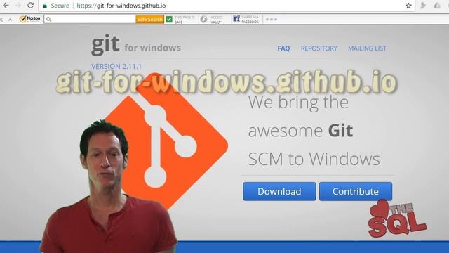 Source Control for SQL with Git Hub and Visual Studio Part 1 Setting up a free account смотреть онлайн