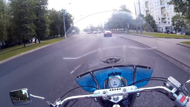 Honda Shadow 1100 AERO обзор. Почти Харлей смотреть онлайн