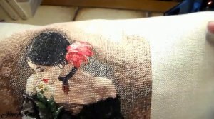 ГОТОВАЯ ВЫШИВКА*РОЗА*(Dimensions)+ INFO #вышивкакрестиком