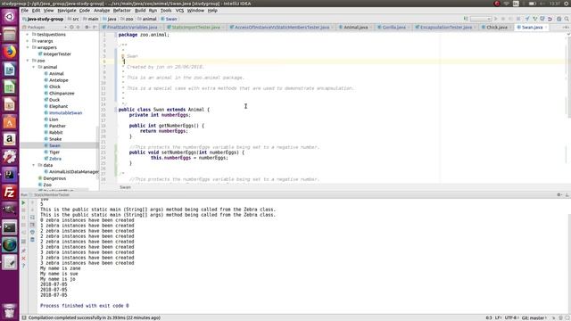 4.4 Encapsulation and Immutability in Java - Oracle Certified Associate Java Programmer Study смотреть онлайн