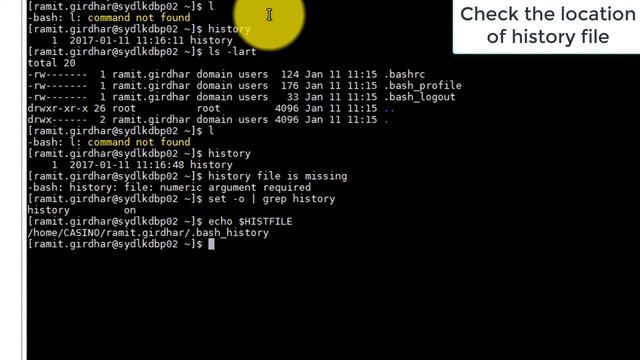 How to Enable History In Bash смотреть онлайн
