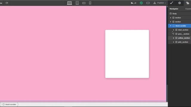 Webflow урок№18. Липкие элементы.