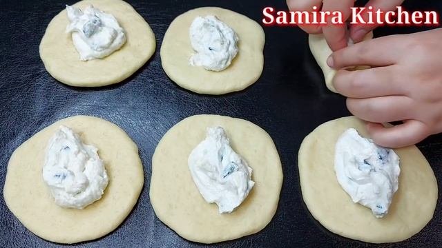 БУЛОЧКИ с ТВОРОГОМ и КРЕМОМ! ВСЕ БУДУТ в ВОСТОРГЕ БЕСПОДОБНЫЕ БУЛОЧКИ МЯГКИЕ  и ВОЗДУШНЫЕ КАК ПУХ!