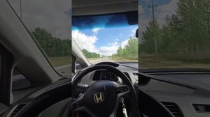 Хонда Цивик 4 Д. Замена тормозных дисков. Видео 7