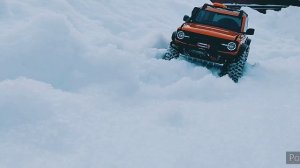 RC Winter Trophy Ford Bronco HB R1001 1/10, motor Austarhobby 540 35T.