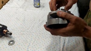 Днепр МТ 10-36. Ремонт генератора Г-424 (сборка частей перед окончательной сборкой)