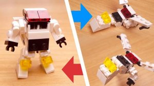 Mini LEGO introduction video - transformer robot, mini mecha, stop motion animation and more!