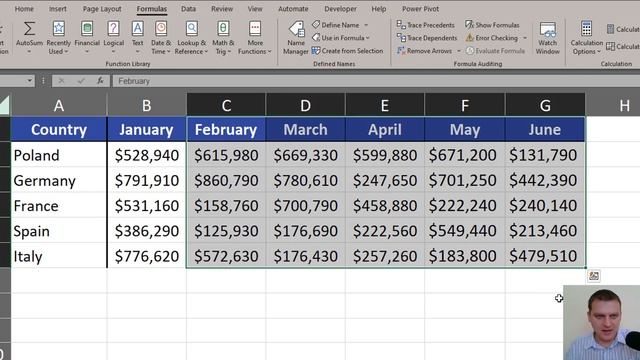 Named ranges and statistics | Excel Tips #42