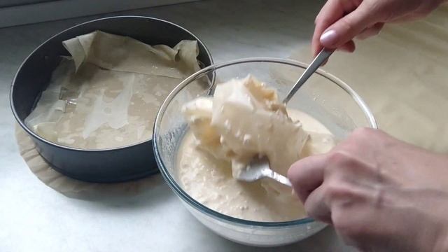 Необычный ПИРОГ из тесто Фило с ТВОРОЖНОЙ Начинкой. смотреть онлайн