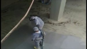 Напыление полимочевины на бетон СпецПолимер.wmv