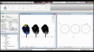 Revit деревья