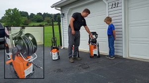 Stihl Electric Pressure Washers! Review Of The RE 90 Plus!