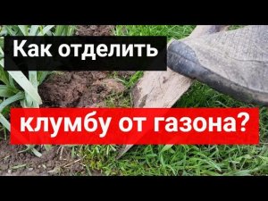 Вечный вопрос садоводов - как отделить клумбу от газона