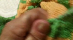 Лайфак для вязания полос без отрыва нити//как прятать нить при вязании полос