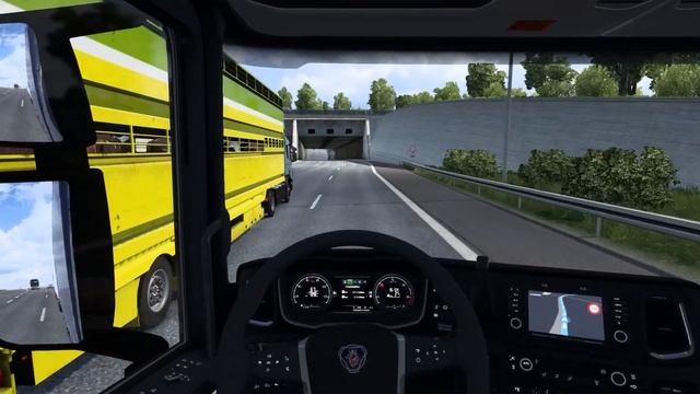 ETS2 1.40 | ProMods 2.55 | SCANIA R540 | Kristiansand - Herning смотреть онлайн