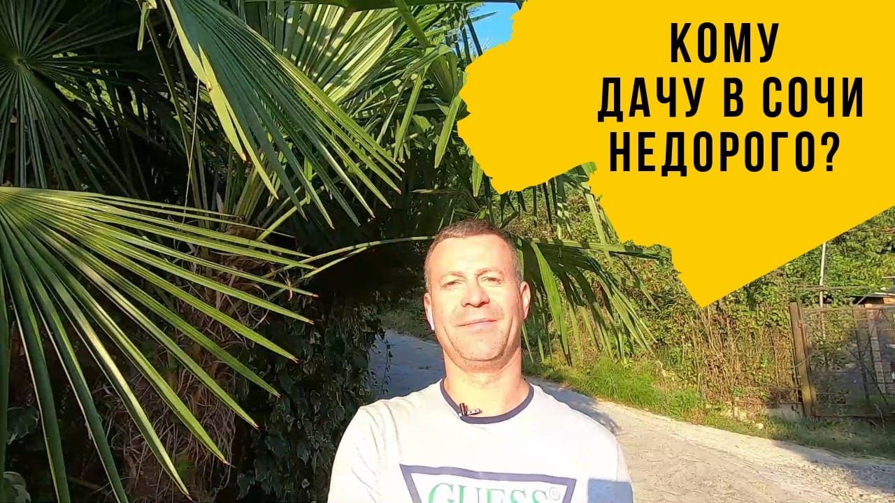 КОМУ ДАЧУ В СОЧИ || КУПИТЬ НЕДОРОГУЮ ДАЧУ В СОЧИ || Недвижимость в Сочи.