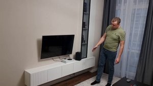 Парящая тумба с подсветкой из ПВХ: магия в каждой детали!