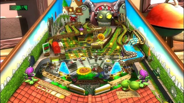 Plants Vs. Zombies Pinball Table - Pinball FX3 смотреть онлайн