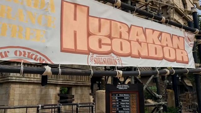 Обзор парка аттракционов в Испании - Порт Авентура и Феррари Ленд: горки Ураган Кондор и Шамбала! смотреть онлайн